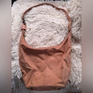Sundance Tan Leather Hobo Purse